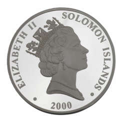 British Solomon Inseln - 25 Dollars 2000, Schiff Esperanza,