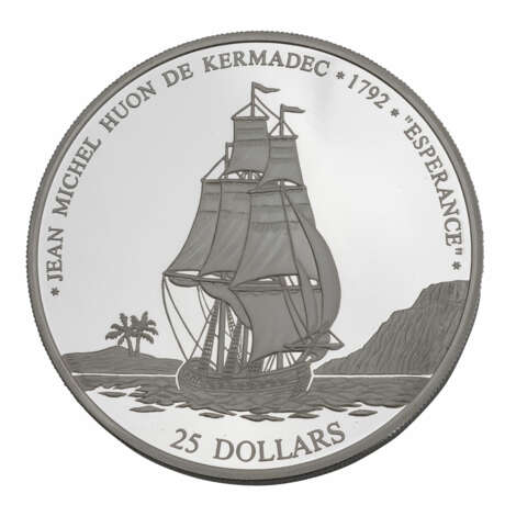 British Solomon Inseln - 25 Dollars 2000, Schiff Esperanza, - photo 2