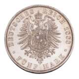 Deutsches Kaiserreich / Preußen - 5 Mark Dreikaiserjahr 1888/A, Friedrich, - Foto 2