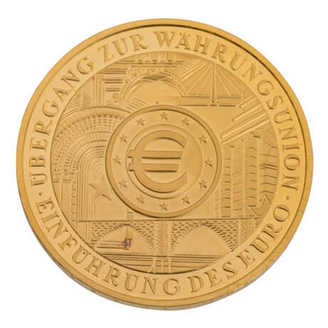 BRD /GOLD - 200 Euro Währungsunion 2002, 1 oz - фото 2