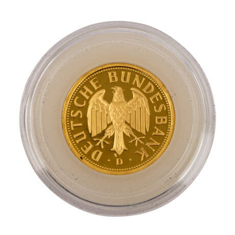BRD/GOLD - 1 Deutsche Mark in Gold - photo 2