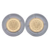 2 x BRD - 50 € 2017, Lutherrose, f. prfr., - фото 2