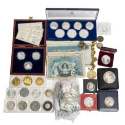 Lot mit etwas GOLD und einigem SILBER,