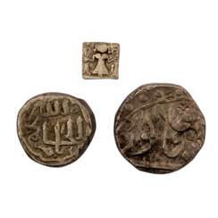 Kleines Konvolut Münzen aus Indien, Pakistan, Dehli -