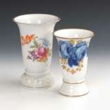 2 Vasen mit Blumendekor, Rosenthal. - photo 1