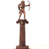 Купидон Бронза станковая скульптура Реализм Мифологическая живопись минск 2001 г. - фото 2