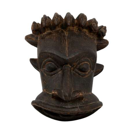 Maske (Running juju), KAMERUN/Zentralafrika, 1. Hälfte 20. Jh., - фото 1