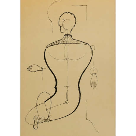 OSKAR SCHLEMMER, 10 Zeichnungen, - photo 3