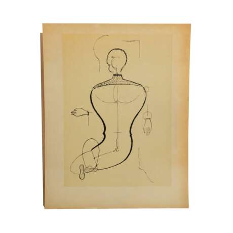 OSKAR SCHLEMMER, 10 Zeichnungen, - Foto 4