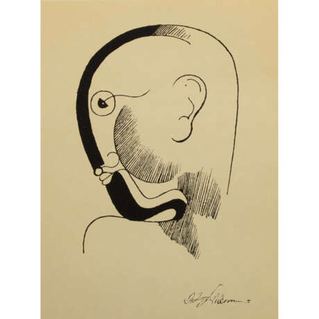 OSKAR SCHLEMMER, 10 Zeichnungen, - фото 22