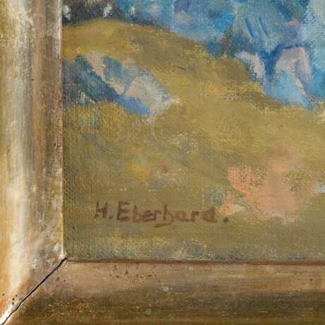 EBERHARD, HEINRICH (1884-1973), "Felsen auf einer Anhöhe", - photo 3