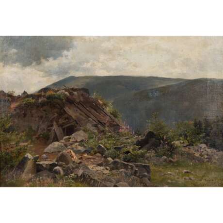 NABERT, WILHELM J. AUGUST (1830-1904), "Romkerhalle", - фото 1