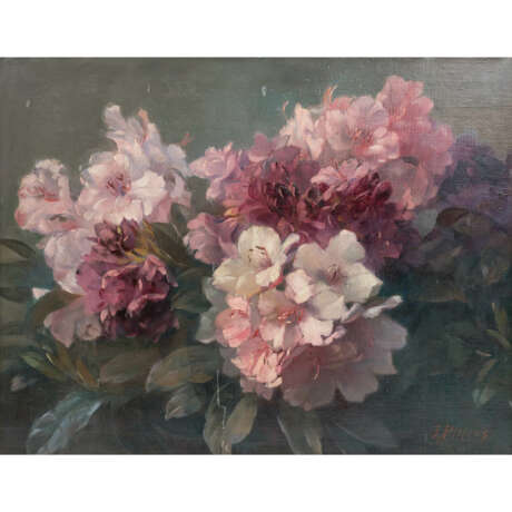 PITTERS, JOSEF (1877-1957), "Rhododendronblüten", - Foto 1