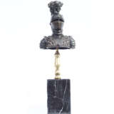 Бюст рыцаря Bronze станковая скульптура средневековье военный минск 2013 - Foto 1