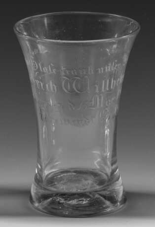 Trinkglas König Friedrich Wilhelm IV. von Preußen - Foto 1