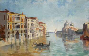 Ansicht des Canale Grande - Venedig.