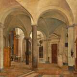 Architekturmaler um 1820/30: Interieur - Foto 1