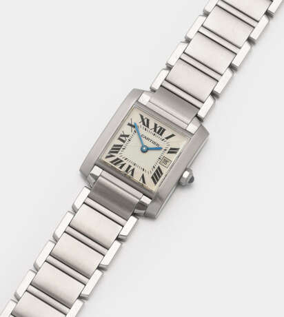 Damen-Armbanduhr von Cartier-"Tank Française Lady" - фото 1