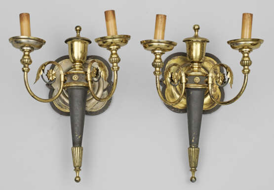 Paar Wandlampen im Empire-Stil - фото 1