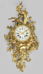 Prachtvolle Louis XV-Carteluhr