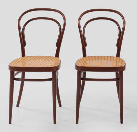 Paar Caféhaus-Stühle von Thonet - Foto 1