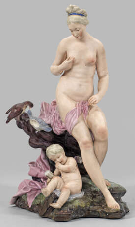 "Venus mit Cupido und Taubenpaar". Originaltitel - photo 1