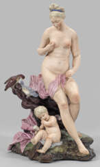 "Venus mit Cupido und Taubenpaar". Originaltitel