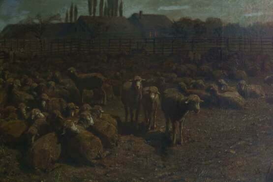 Brendel, Albert Heinrich: Schafe im Mon - photo 4