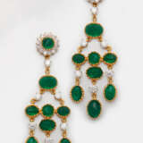 Paar repräsentative Smaragd-Chandeliers - photo 1