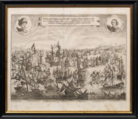 Die Seeschlacht zwischen Venedig und den Türken 1649