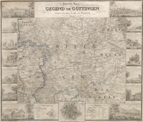 "Special-Karte der Gegend um Göttingen bis Höxter, Herzberg,