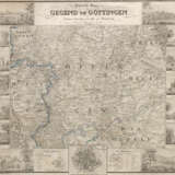 "Special-Karte der Gegend um Göttingen bis Höxter, Herzberg, - Foto 1