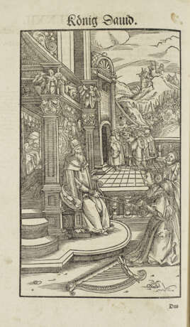 Rare Luther-Bibel mit Holzschnitten von Lucas Cranach d. J. - Foto 1