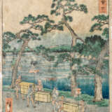 Drei Japanische Holzschnitte Utagawa Hiroshige (1826-1869) - photo 2