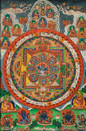 Thangka Kalachakra-Mandala - photo 1