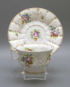 A couple of tea, Russia, Imperial porcelain factory, Nicholas I