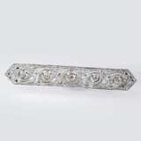 Jugendstil Diamant-Brosche. - photo 2