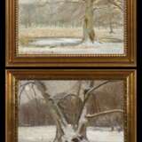 Dorph-Hansen, K.: Zwei Winterbilder. - photo 1