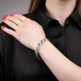 Smaragd-Brillant-Armband. - фото 3