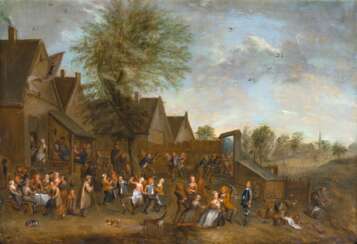 David Teniers d. J. (Antwerpen 1610 - Brüssel 1690), Nachfolge. Dorffest.