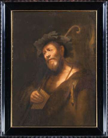 Jacob Jordaens (Antwerpen 1593 - Antwerpen 1678), Umkreis. Portrait eines Mannes als Pan. - Foto 2
