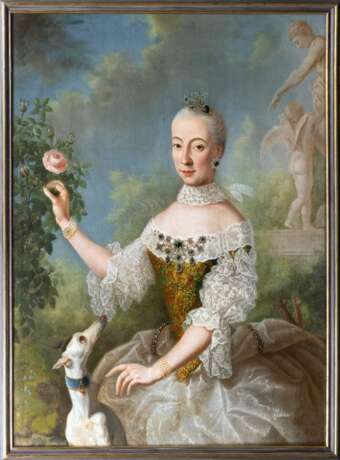 Antoine Pesne (Paris 1683 - Berlin 1757), zugeschr. Herzogin Philippine-Charlotte. - Foto 2