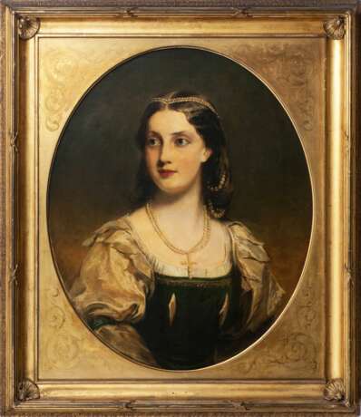 William Crawford (Ayr 1825 - Edinburgh 1869). Lady Gowans of Gowanbank. - photo 2