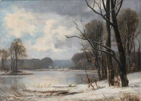 Anders Andersen-Lundby (Lundby 1841 - München 1923). Winterlandschaft. - фото 1