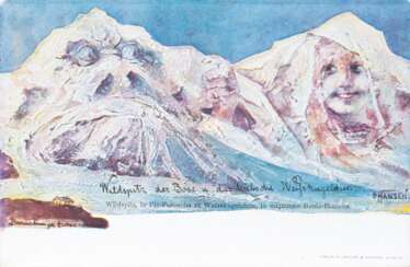 Emil Nolde (Nolde 1867 - Seebüll 1956). 14 Bergpostkarten.