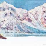 Emil Nolde (Nolde 1867 - Seebüll 1956). 14 Bergpostkarten. - фото 1