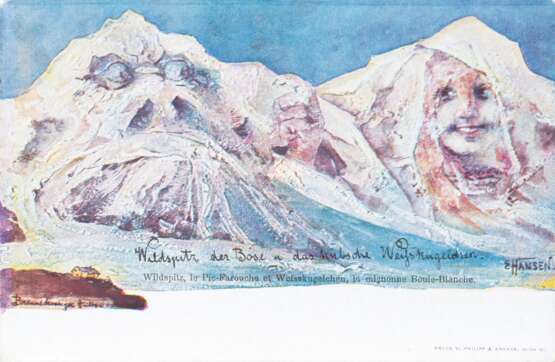 Emil Nolde (Nolde 1867 - Seebüll 1956). 14 Bergpostkarten. - photo 1