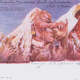 Emil Nolde (Nolde 1867 - Seebüll 1956). 14 Bergpostkarten. - Foto 5