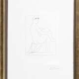 Pablo Picasso (Malaga 1881 - Mougins 1973). Femme nue couronnée des fleurs. - photo 2