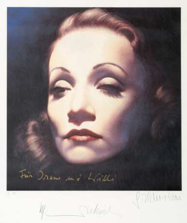 Gottfried Helnwein (Wien 1948). Marlene Dietrich. - фото 1